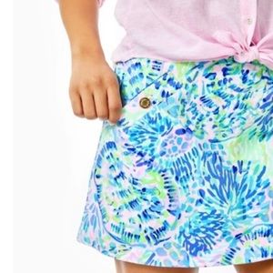 Lily Pulitzer | Madison Skort in Multi Shell of a Party | Size M